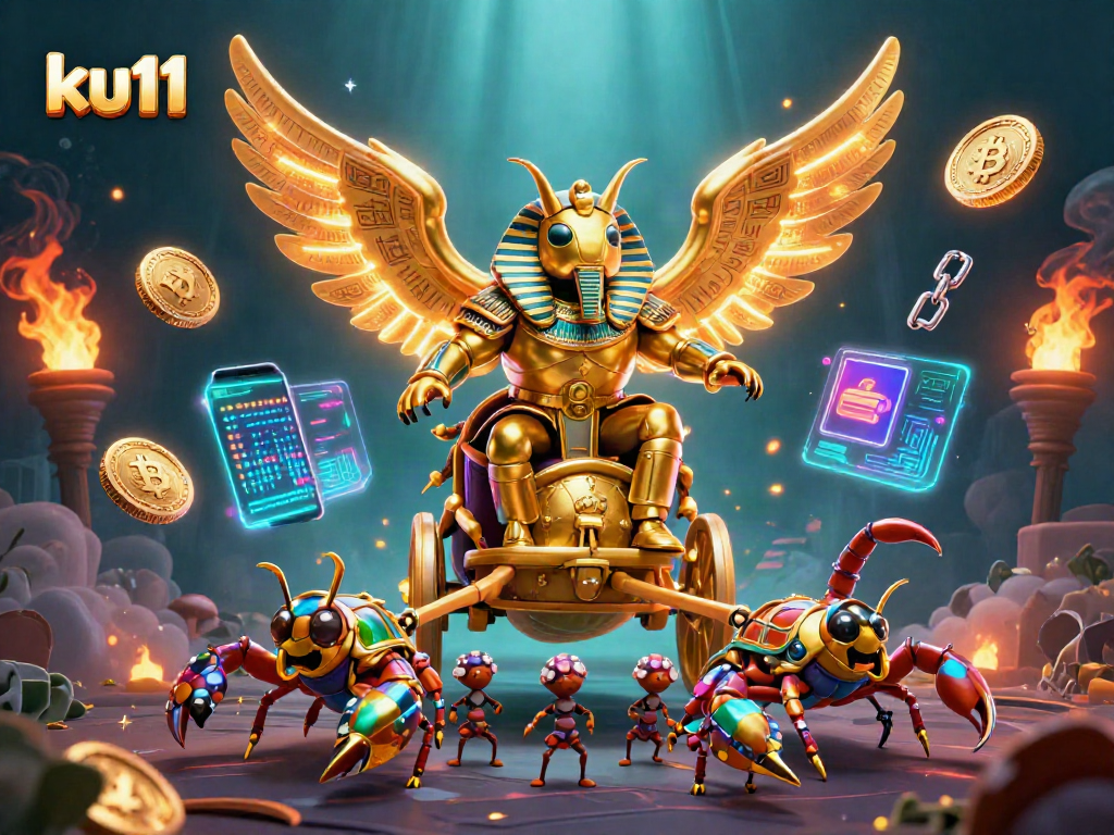 Bet on ku11 with a stunning casino scene featuring rich 3D elements and characters.