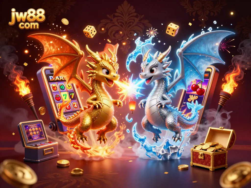 Experience thrilling gameplay at jw88 com with dynamic casino elements like dragons and slots.