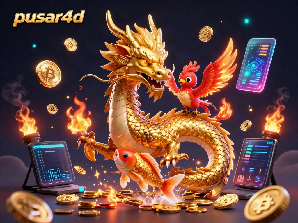 Experience thrilling wins with pusar4d as fantasy creatures and crypto currencies merge in an exciting gaming world.