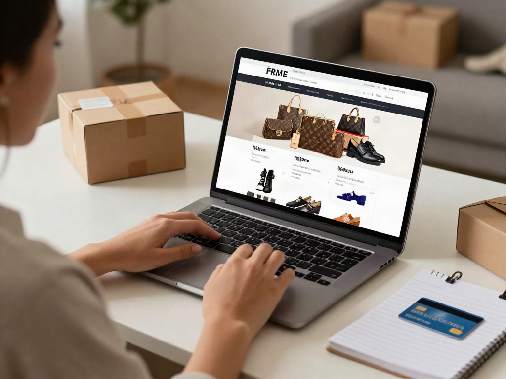 Prime reps online shopping experience with luxury replica products.